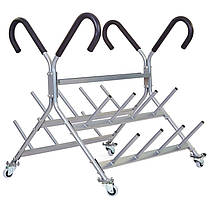 Стійка для штанг фітнес памп Zelart RK4060E розмір-130х116х119cм Код RK4060E, фото 2