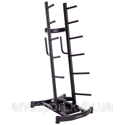 Стійка для штанг фітнес памп Zelart TA-2661 розмір-64х72х145cм Код TA-2661, фото 1