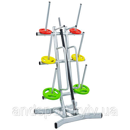 Стійка для штанг фітнес памп Zelart TA-8212 розмір-68x78x145cм Код TA-8212, фото 1