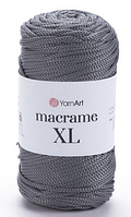 Macrame XL Yarnart(4мм)-159 темно-сірий