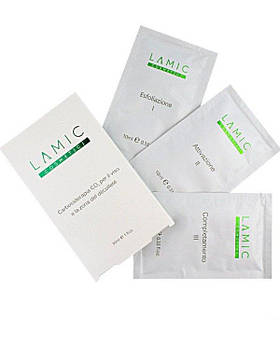 Карбокситерапія для обличчя та зони декольте Lamic Cosmetici Carbossiterapia CO2 (1 процедура) 3×10 мл. косметика