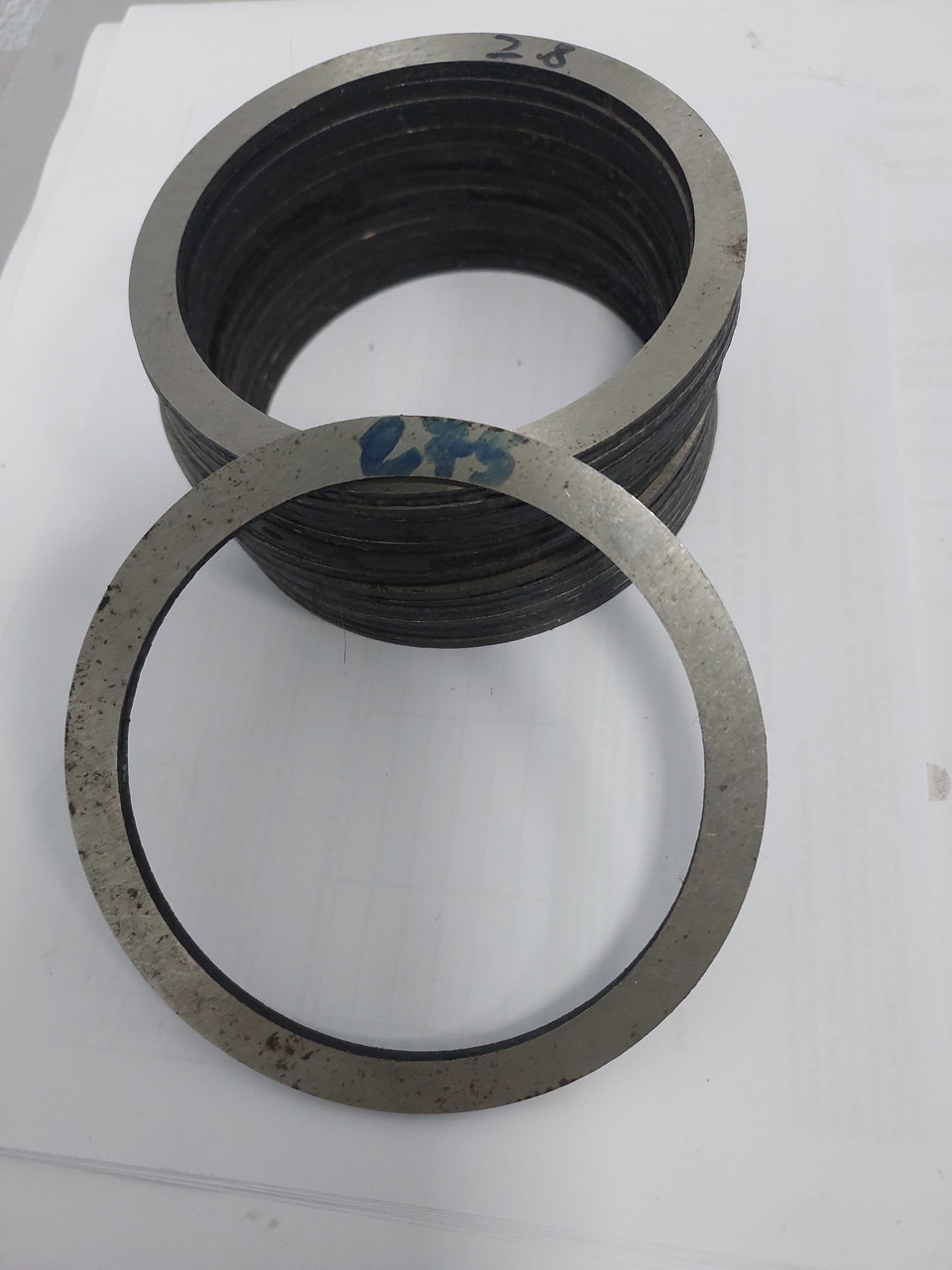 Прокладка регулювальна КПП МАЗ МАЗ 239-1701462-01, фото 1