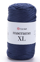 Macrame XL Yarnart(4мм)-162 темно-синій