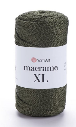 Macrame XL Yarnart(4мм)-164 хакі, фото 1
