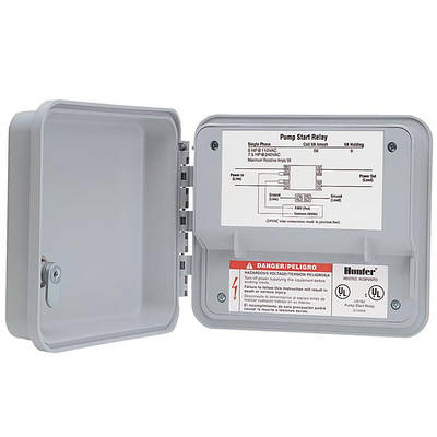 Магнітний пускач для насоса, 220V, до 2,2 kW, макс. 30А, кер. 24V AC, блок керування насосом Hunter (США)