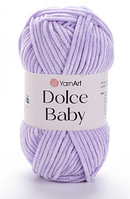 Пряжа Dolce baby-744 бузковий
