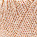 YarnArt IDEAL (Ідеал) № 225 персиковий (Пряжа бавовна, нитки для в'язання), фото 2