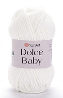 Пряжа Dolce baby-745 молочний