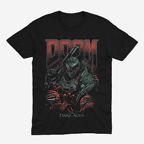 Футболка чорна Morze DOOM V1