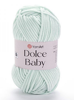 Пряжа Dolce baby-753 м'ята