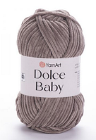 Пряжа Dolce baby-754 темний беж