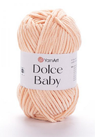 Пряжа Dolce baby-773 персиковий