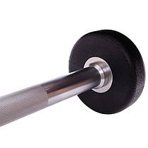 Штанга фіксована пряма поліуретанова Zelart Urethane Barbell TA-2689-10 довжина-103см 10кг Код TA-2689-10, фото 3