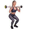 Штанга фіксована пряма поліуретанова Zelart Urethane Barbell TA-2689-10 довжина-103см 10кг Код TA-2689-10, фото 7