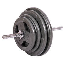 Штанга пряма зі сталевими дисками SP-Sport TA-2431-115 довжина-1,8м 28мм 115кг Код TA-2431-115, фото 2