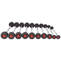 Штанга фіксована вигнута поліуретанова LI NUO TA-3622-5 довжина-106см 5кг Код TA-3623-5, фото 5