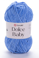 Пряжа Dolce baby-777 синій