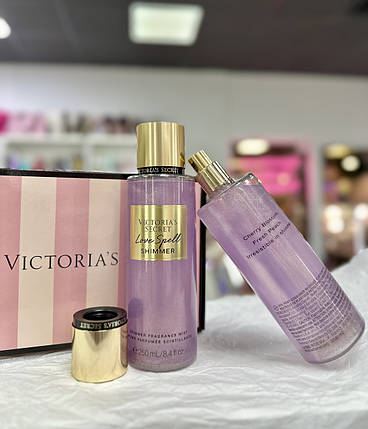 Парфумований спрей для тіла Victoria's Secret Love Spell Shimmer Fragranse Mist 250ml, фото 1