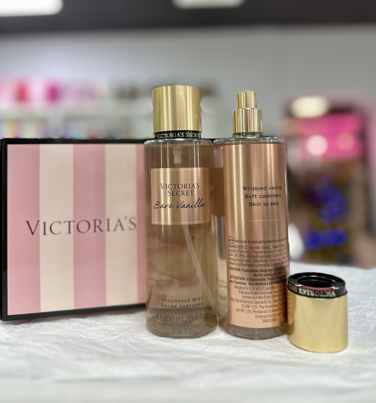Парфумований спрей для тіла Victoria's Secret Bare Vanilla Fragrance Mist 250ml