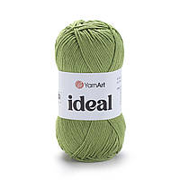 YarnArt IDEAL (Ідеал) № 235 хакі (Пряжа бавовна, нитки для в'язання)
