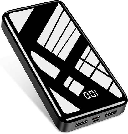 Зовнішній акумулятор 27 000 мА·год, QC 4.0 USB C 22,5 Вт, швидке заряджання PD 20 Вт, портативний зарядний пристрій, фото 1