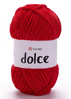 Пряжа Dolce-748 червоний