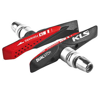 Колодки гальмівні KLS Dualstop V-02 V-Brake пара
