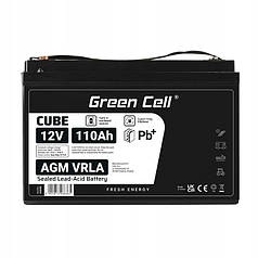 Акумулятор Green Cell AGM58,  AGM VRLA 12V 110Ah