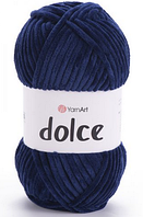 Пряжа Dolce-756 темно-синій