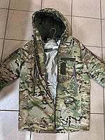 Зимовий бушлат Мультикам (Омні-Хіт + холофайбер) з подвійним замком (Omni-Heat)