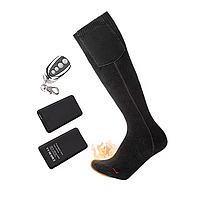 Шкарпетки з підігрівом та блоком живлення з пультом 36-40 розмір