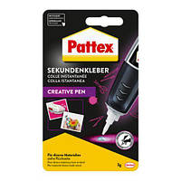 Pattex Супер клей Creative Pen, Transparent, 3g