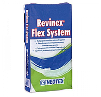 Гідроізоляція полімерцементна однокомпонентна Neotex Revinex Flex 25 кг сіра