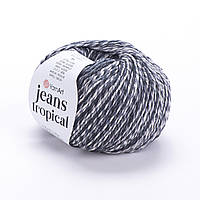 Yarnart JEANS TROPICAL (Ярнарт Джинс Тропікал) № 611 (Пряжа напівбавовна, нитки для в'язання)