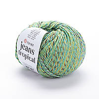 Yarnart JEANS TROPICAL (Ярнарт Джинс Тропікал) № 616 (Пряжа напівбавовна, нитки для в'язання)