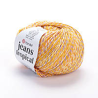 Yarnart JEANS TROPICAL (Ярнарт Джинс Тропікал) № 617 (Пряжа напівбавовна, нитки для в'язання)