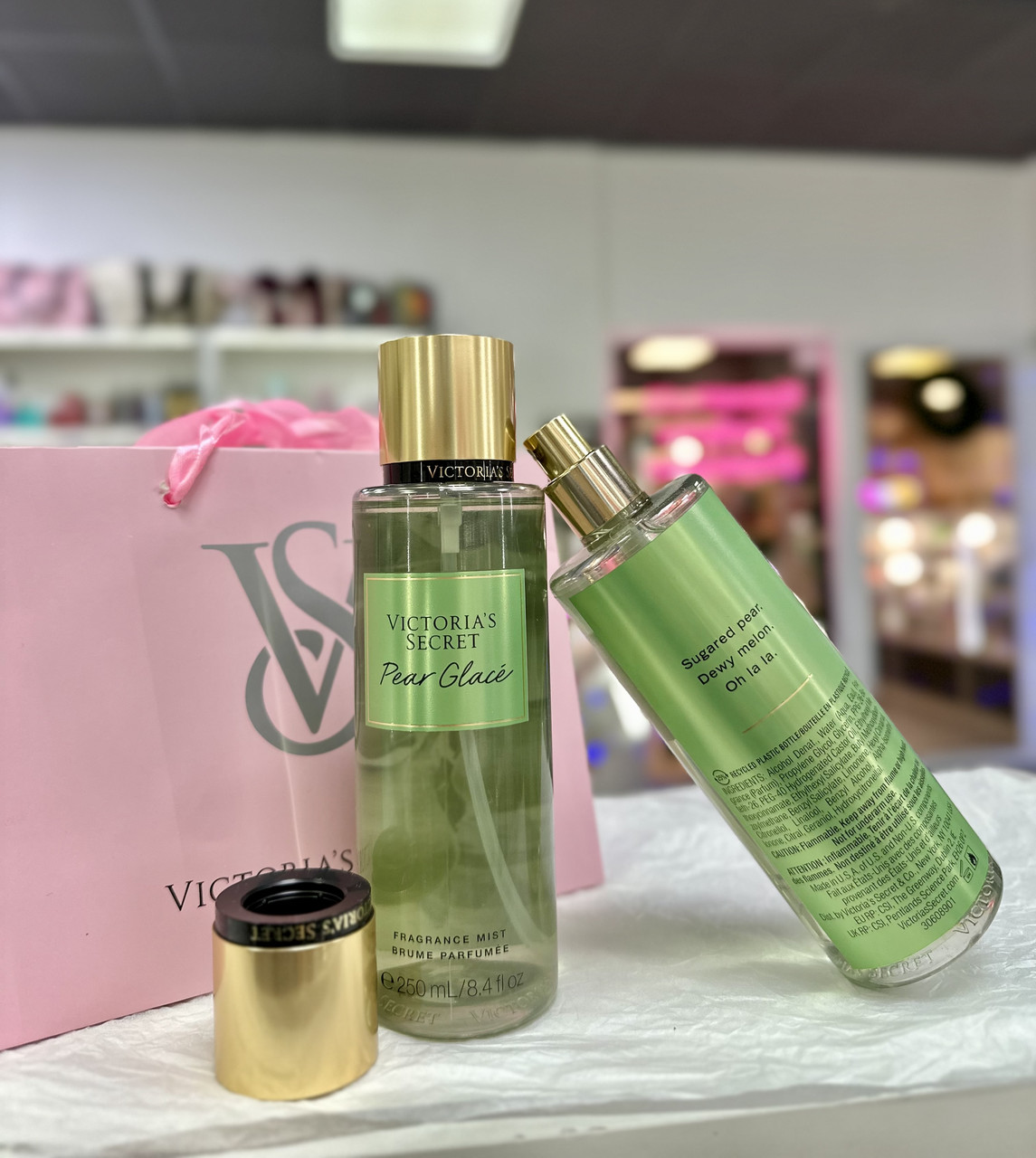 Парфумований спрей для тіла Victorias Secret Pear Glace Fragrance Mist 250ml