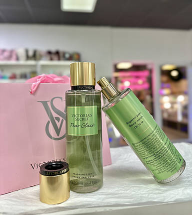 Парфумований спрей для тіла Victorias Secret Pear Glace Fragrance Mist 250ml, фото 1