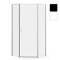 Скляна душова кабіна AVKO Glass RDD21C 90x90x190 см перегородка для душу R_2475 Хром