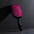 Щітка JANEKE Superbrush small чорна-малина, фото 6
