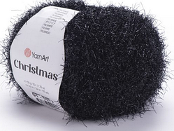 Пряжа Christmas-01 чорний