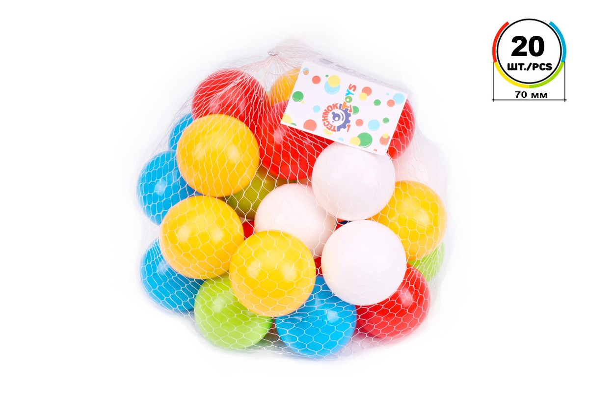 Іграшка ТехноК "Набір кульок для сухих басейнів ТехноК" (8911), фото 1