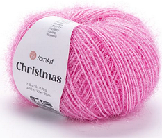 Пряжа Christmas-08 рожевий