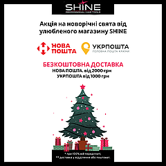 Безкоштовна доставка НОВА Пошта і УКРпошта від ShineStyle