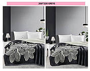 Турецькі бавовняні пледи 200*220 TM Vefa Greys