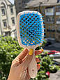 Janeke Superbrush  щітка для волосся  біло-блакитна, фото 7