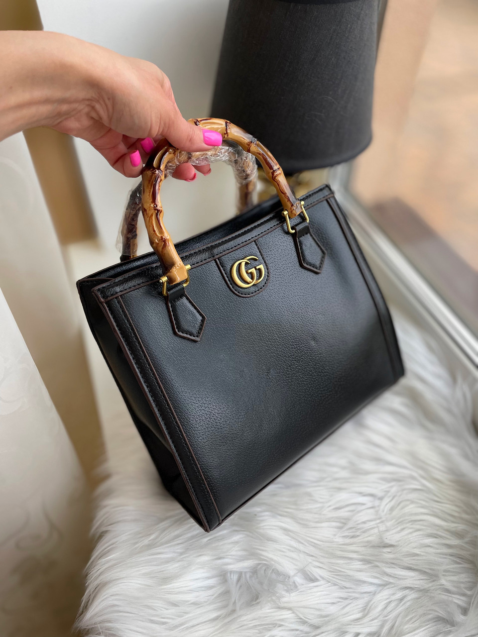 Жіноча брендова сумка Гуччі / стильна жіноча сумочка на ремені Gucci, фото 1