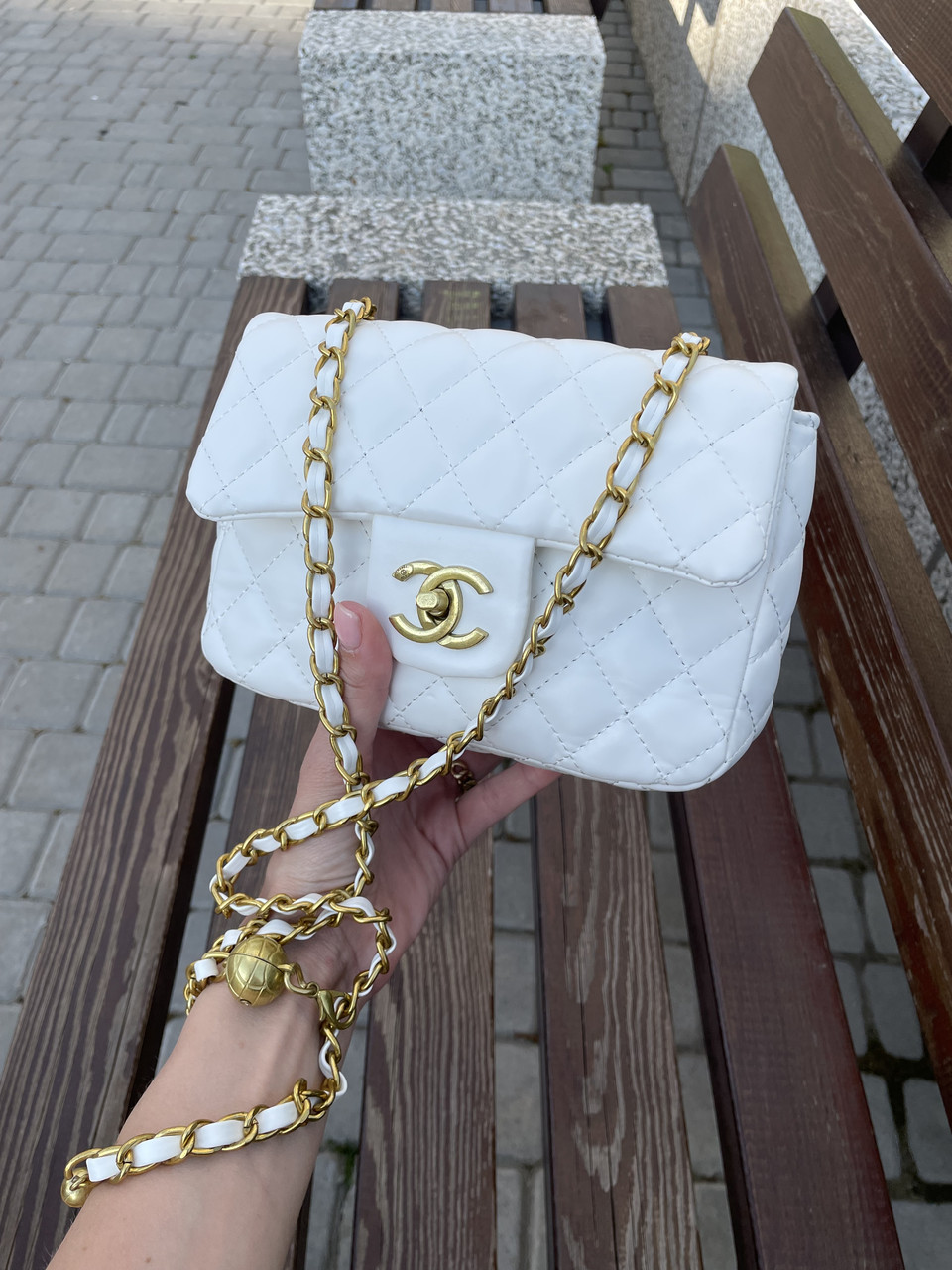 Жіноча брендова сумка Шанель / стильна жіноча сумочка на ремені Chanel, фото 1