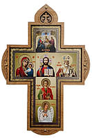 Ікона Хрест — іконостас в оргсклі 15.5х10.5. Дерево. Оргстекло. Літографія.
