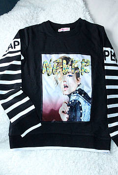 Світшот на дівчинку підлітка Never